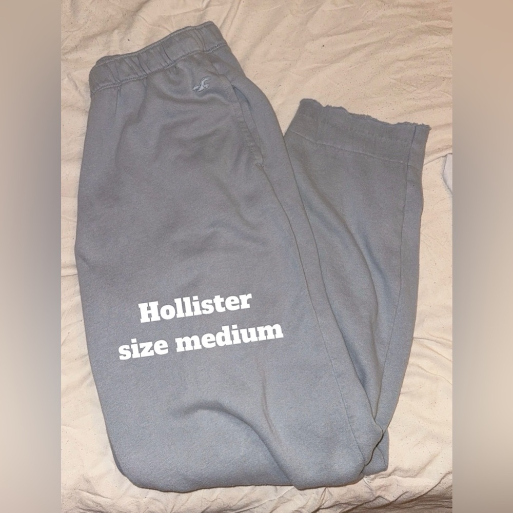 Hollister Kids Light Gray Joggers
